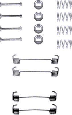 Accessory Kit, parking brake shoes TEXTAR 97002900