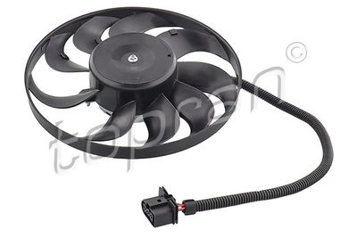 Fan, engine cooling TOPRAN 107 706