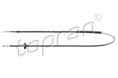 Cable Pull, parking brake TOPRAN 112 153