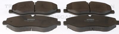 Brake Pad Set, disc brake TRISCAN 8110 23091