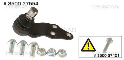 Ball Joint TRISCAN 8500 27554