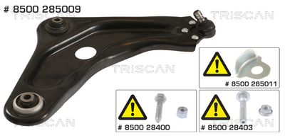 Control/Trailing Arm, wheel suspension TRISCAN 8500 285009