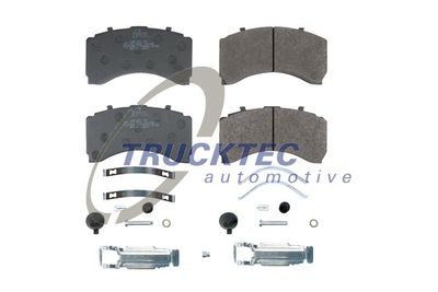 Brake Pad Set, disc brake TRUCKTEC AUTOMOTIVE 01.35.951