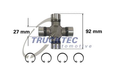 Joint, propshaft TRUCKTEC AUTOMOTIVE 02.34.043