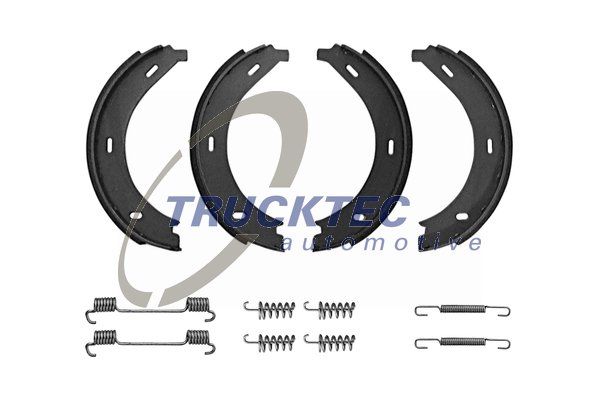 TRUCKTEC AUTOMOTIVE 02.35.046 Brake Shoe Set, parking brake