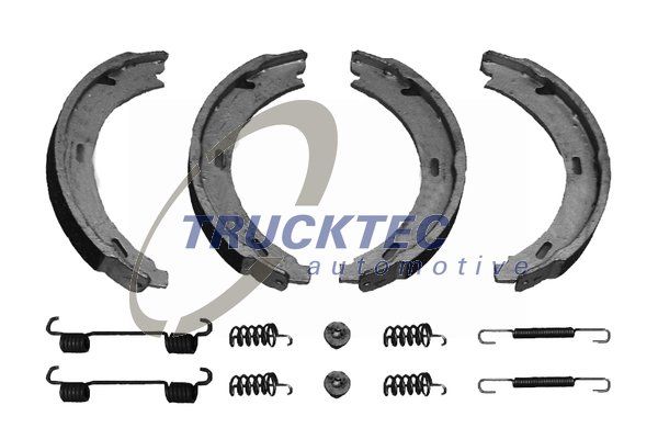 TRUCKTEC AUTOMOTIVE 02.35.203 Brake Shoe Set, parking brake