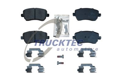 Brake Pad Set, disc brake TRUCKTEC AUTOMOTIVE 02.35.449