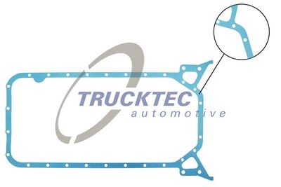 Gasket, oil sump TRUCKTEC AUTOMOTIVE 02.10.043