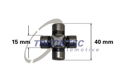 Joint, steering column TRUCKTEC AUTOMOTIVE 02.34.033