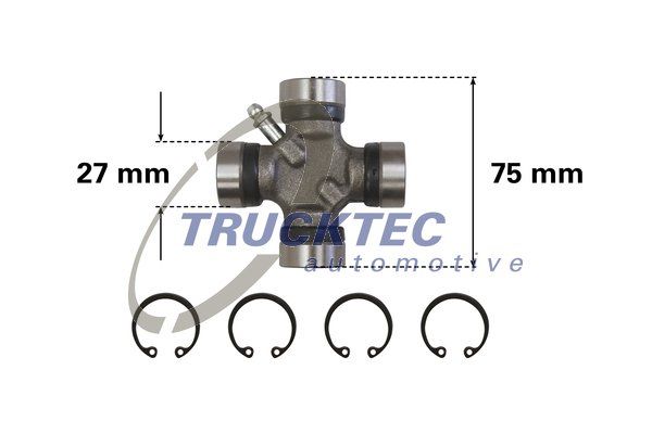 TRUCKTEC AUTOMOTIVE 02.34.041 Joint, propshaft