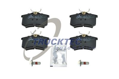 Brake Pad Set, disc brake TRUCKTEC AUTOMOTIVE 07.35.105