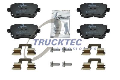 Brake Pad Set, disc brake TRUCKTEC AUTOMOTIVE 07.35.138