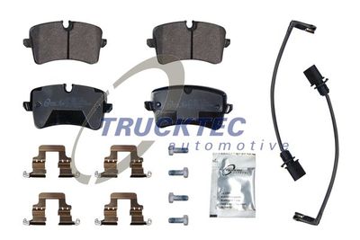 Brake Pad Set, disc brake TRUCKTEC AUTOMOTIVE 07.35.260