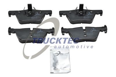 Brake Pad Set, disc brake TRUCKTEC AUTOMOTIVE 08.34.155