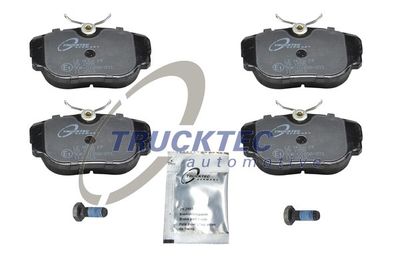 Brake Pad Set, disc brake TRUCKTEC AUTOMOTIVE 08.35.008