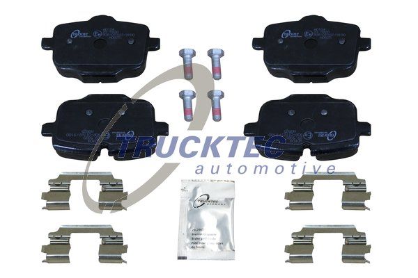 TRUCKTEC AUTOMOTIVE 08.34.158 Brake Pad Set, disc brake