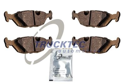 Brake Pad Set, disc brake TRUCKTEC AUTOMOTIVE 08.35.045