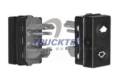 Switch, window regulator TRUCKTEC AUTOMOTIVE 08.61.001