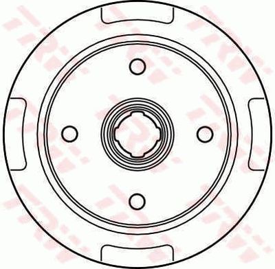 Brake Drum TRW DB4133