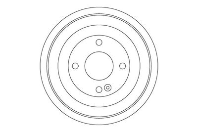 Brake Drum TRW DB4552