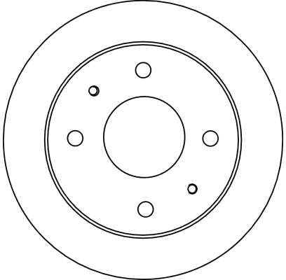 TRW DF4132 Brake Disc