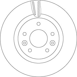 Brake Disc TRW DF6786