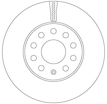 TRW DF6903S Brake Disc