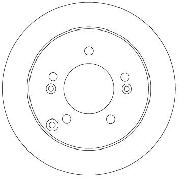 Brake Disc TRW DF6919