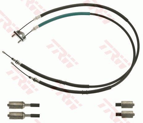 TRW GCH113 Cable Pull, parking brake