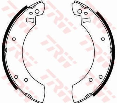 Brake Shoe Set TRW GS6125