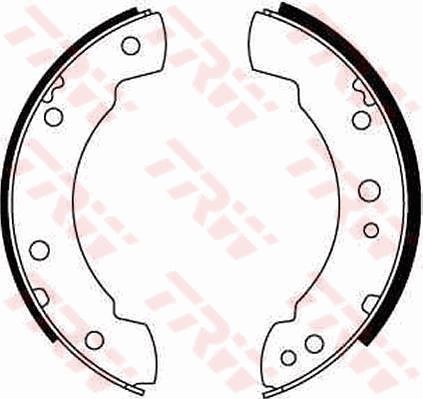 TRW GS6140 Brake Shoe Set