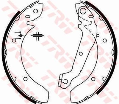 Brake Shoe Set TRW GS6166