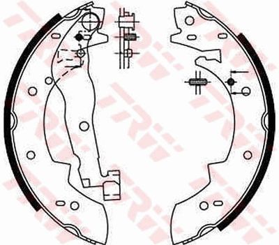 Brake Shoe Set TRW GS6190