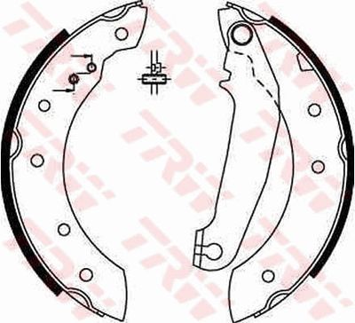 Brake Shoe Set TRW GS6233