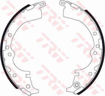 Brake Shoe Set TRW GS7333