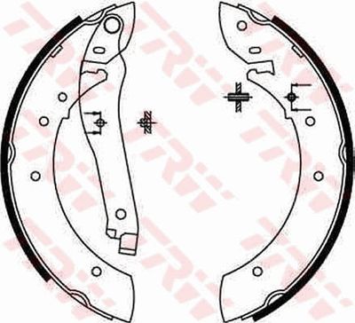 Brake Shoe Set TRW GS8108