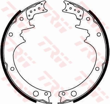 TRW GS8183 Brake Shoe Set