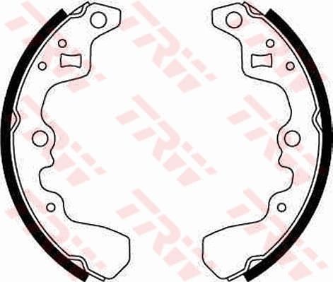 TRW GS8248 Brake Shoe Set