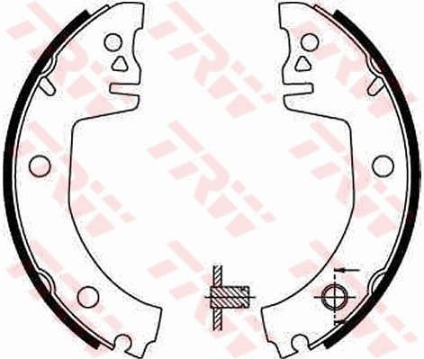 TRW GS8300 Brake Shoe Set