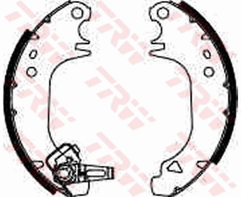 TRW GS8322 Brake Shoe Set