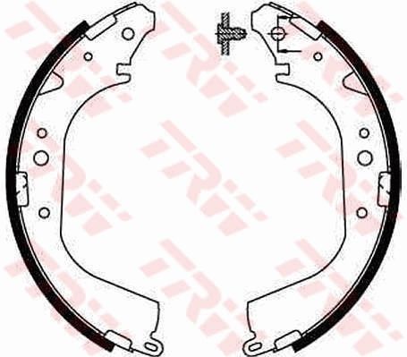 TRW GS8502 Brake Shoe Set