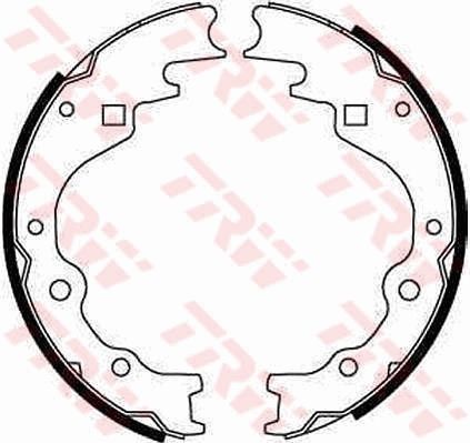 TRW GS8523 Brake Shoe Set