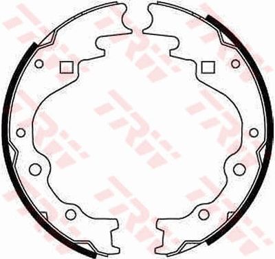 Brake Shoe Set TRW GS8523