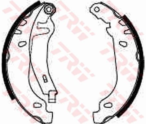 TRW GS8531 Brake Shoe Set