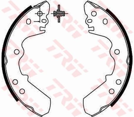 TRW GS8551 Brake Shoe Set