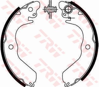 Brake Shoe Set TRW GS8553