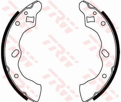 Brake Shoe Set TRW GS8581