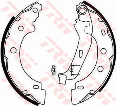 Brake Shoe Set TRW GS8650