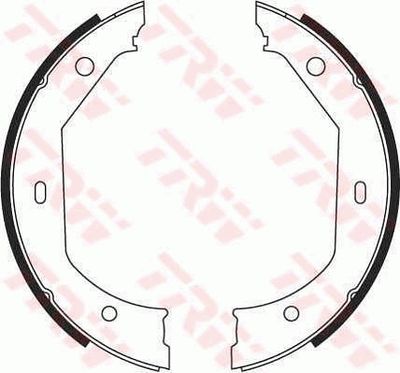 Brake Shoe Set, parking brake TRW GS8656