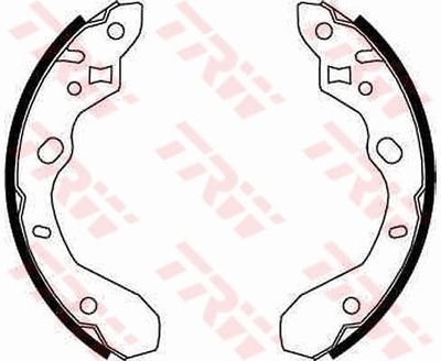 Brake Shoe Set TRW GS8661